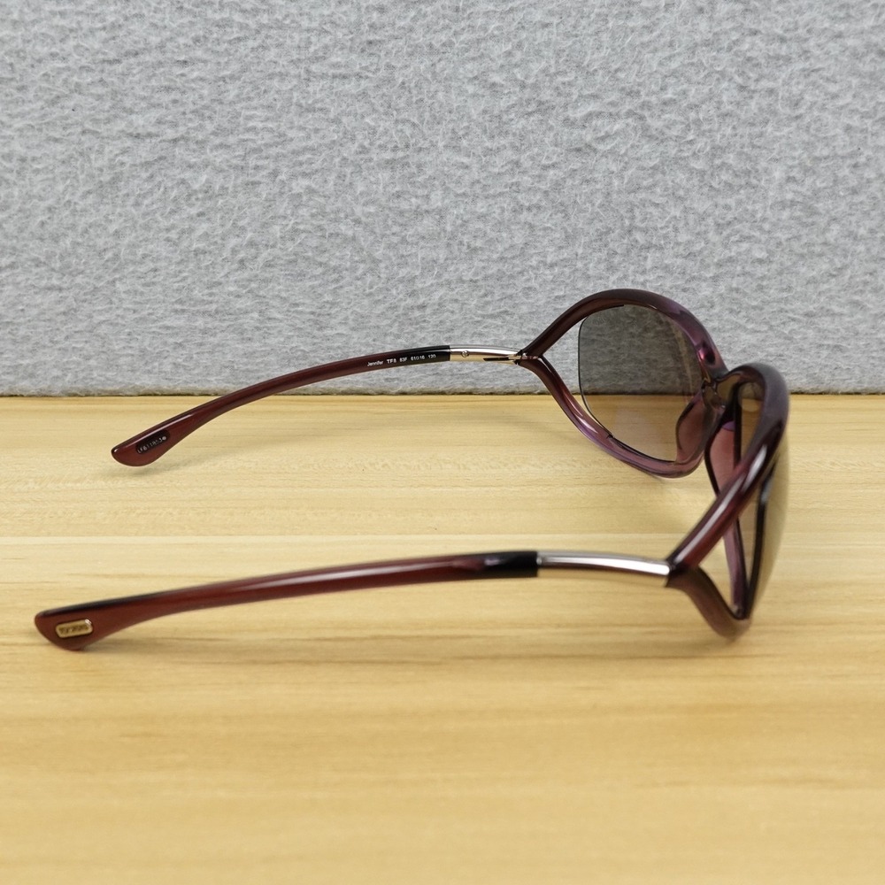 TOM FORD Jennifer Sunglasses Purple Gradient TF8 83F 61-16-120 Made in Italy - Picture 14 of 15